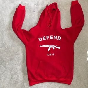 Defend Paris hoodie men’s small-medium